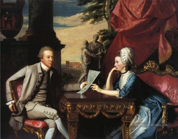  Alice Tableaux - Mr et Mme Ralph Izard Alice Delancey Nouvelle Angleterre Portraiture John Singleton Copley